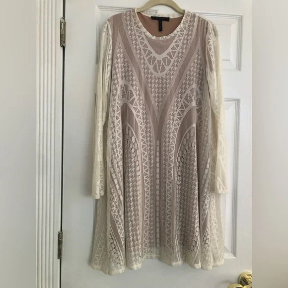 black lace long sleeve dresses SERENADE LACE LONG SLEEVE DRESS | BLACK — THIRD FORM main image 0
